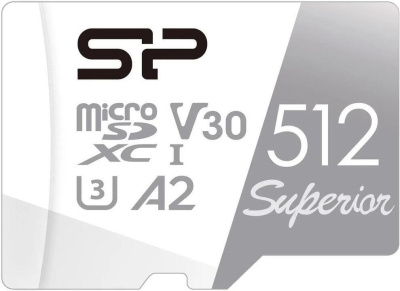 Silicon-Power Superior microSDXC SP512GBSTXDA2V20 512GB 