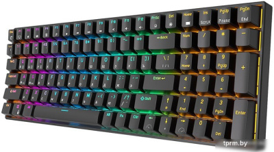 Клавиатура Royal Kludge RK100 RGB (черный, RK Red) 