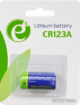 Батарейки EnerGenie Lithium CR123A EG-BA-CR123-01 