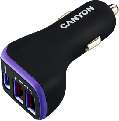 Canyon C-08 (черный/фиолетовый) 