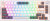 Клавиатура Royal Kludge RK-H81 RGB White Night (RK Blue) Клавиатура Royal Kludge RK-H81 RGB White Night (RK Blue)