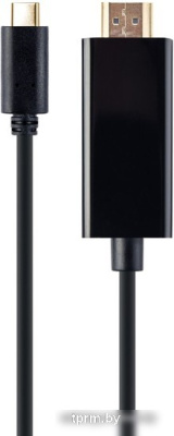 Кабель Cablexpert A-CM-HDMIM-02 USB Type-C - HDMI (2 м, черный) 