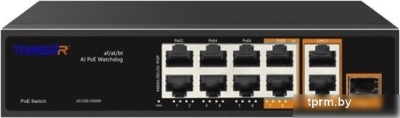 Неуправляемый коммутатор TRASSIR TR-NS13111S-120-8PoE 