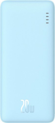 Внешний аккумулятор Baseus Airpow Fast Charge Power Bank 20W 20000mAh (голубой)