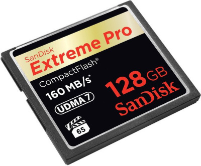 Карта памяти SanDisk Extreme Pro CompactFlash 128GB [SDCFXPS-128G-X46] 