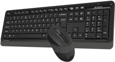Клавиатура + мышь A4Tech Fstyler FG1010 (черный/серый) 