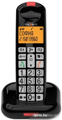 Радиотелефон TeXet TX-D7855A (черный) 