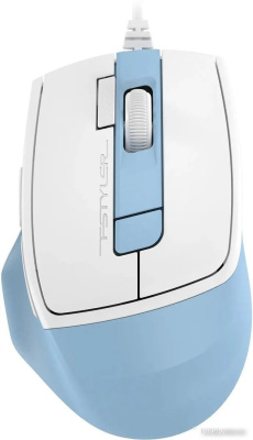 Мышь A4Tech Fstyler FM45S Air (голубой/белый) 