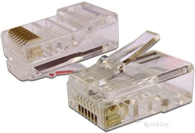 Коннектор Lanmaster TWT-PL45/S-8P8C-6A (100 шт) 