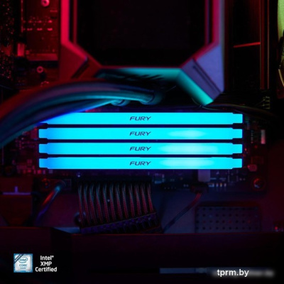 Оперативная память Kingston FURY Beast RGB 4x8ГБ DDR4 3600 МГц KF436C17BB2AK4/32 