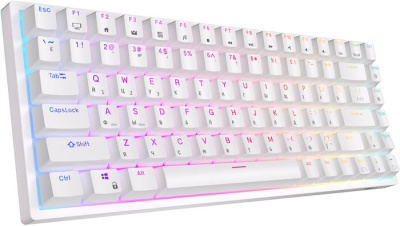 Клавиатура Royal Kludge RK84 RGB (белый, RK Brown) 