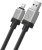 Кабель Baseus CoolPlay Series USB Type-A - Lightning (1 м, черный) 