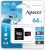 Apacer microSDXC AP64GMCSX10U8-R 64GB (с адаптером) 