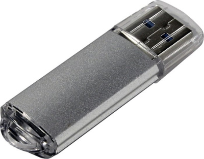 USB Flash Smart Buy V-Cut 128GB (серебристый) 