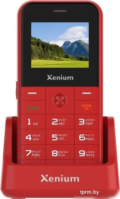 Xenium X718 (красный) 