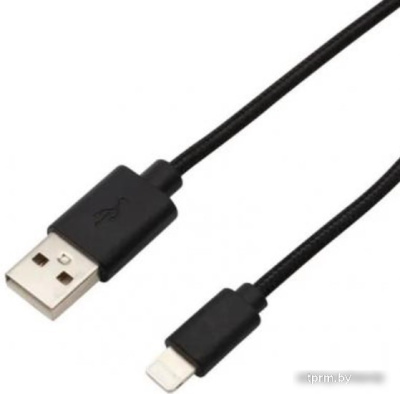 Кабель Atomic Hq-Base USB-Lightning (черный) 
