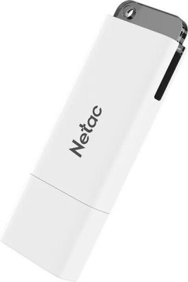 USB Flash Netac U185 USB3.2 32GB NT03U185N-032G-32WH (белый) 