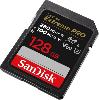 Карта памяти SanDisk Extreme PRO SDXC SDSDXEP-128G-GN4IN 128GB 