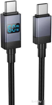 Кабель Hoco X118 USB Type-C - USB Type-C (черный) 