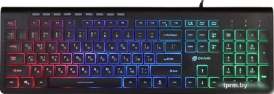 Клавиатура Oklick 490ML (черный) 