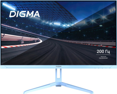 Игровой монитор Digma Overdrive 24P410F (голубой) 