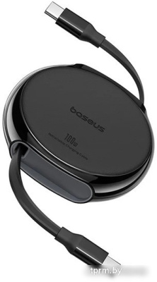 Кабель Baseus Free2Draw USB Type-C - USB Type-C (1 м, черный) 