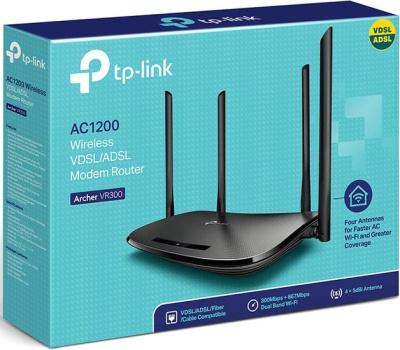 Беспроводной DSL-маршрутизатор TP-Link Archer VR300 