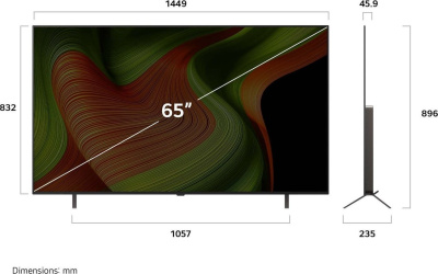OLED телевизор LG OLED AI B5 OLED65B5RLA 