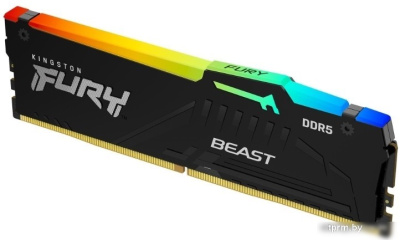 Оперативная память Kingston FURY Beast RGB 2x32ГБ DDR5 6400 МГц KF564C32BBEAK2-64 