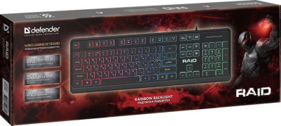 Клавиатура Defender Raid GK-778DL RU 