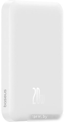 Внешний аккумулятор Baseus Magnetic Mini Wireless Fast Charge Power Bank 20W 5000mAh (белый) 