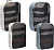 Thule Packing Cube 2*M+2*L с сеткой 3205580 TPCS205POND/W (белый/голубой) 