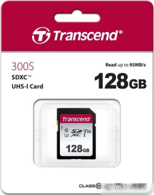 Карта памяти Transcend SDXC 300S 128GB 