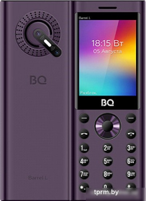 Кнопочный телефон BQ BQ-2458 Barrel L (фиолетовый) 