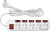 Сетевой фильтр Buro 500SH-3-SW-W 