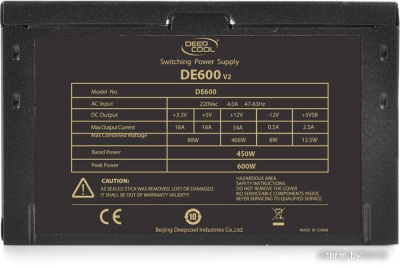 Блок питания DeepCool DE600 v2 DP-DE600US-PH 