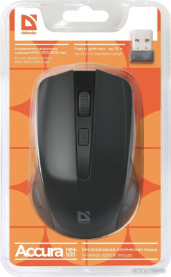 Мышь Defender Accura MM-935 (черный) 