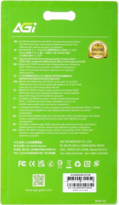 Оперативная память AGI UD238 8ГБ DDR5 4800 МГц AGI480008UD238 