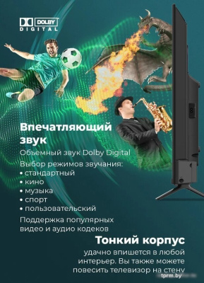 Телевизор MAUNFELD MLT43FSD02 