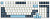 Клавиатура A4Tech Fstyler FS300 Panda Snowboarding 