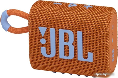 Беспроводная колонка JBL Go 3 (оранжевый) 