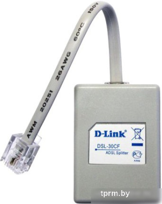 ADSL сплиттер D-Link DSL-30CF/RS 