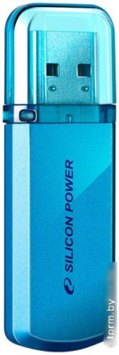 USB Flash Silicon-Power Helios 101 Blue 64GB (SP064GBUF2101V1B) 