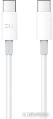 Кабель ZMI USB Type-C - USB Type-C (1.5 м, белый) 