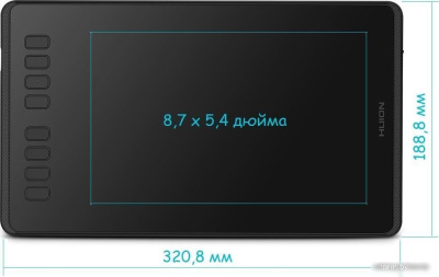 Графический планшет Huion Inspiroy H950P 