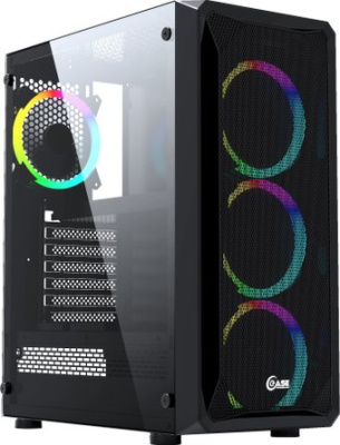 Корпус Powercase Mistral Z4 Mesh LED