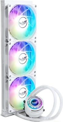 Система жидкостного охлаждения для процессора Valkyrie Jarn 420 ARGB (белый) 