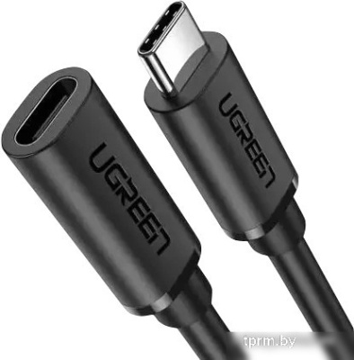 Удлинитель Ugreen US353 10387 Thunderbolt 3 - Thunderbolt 3 (1 м, черный) 