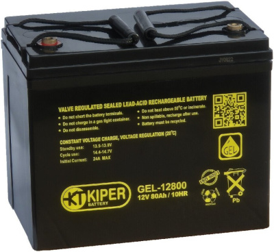 Kiper GEL-12800 (12В/80 А·ч) 