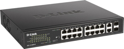 Коммутатор D-Link DES-1018MPV2/A1A 